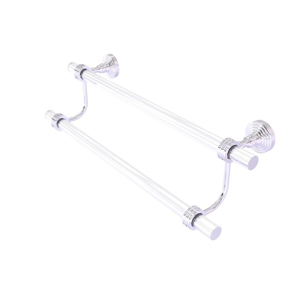 Pacific Grove Collection 36 Inch Double Towel Bar with Dotted Accents