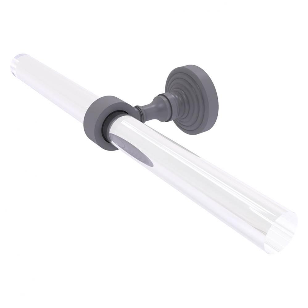 Pacific Grove Collection 2 Arm Guest Towel Holder - Matte Gray