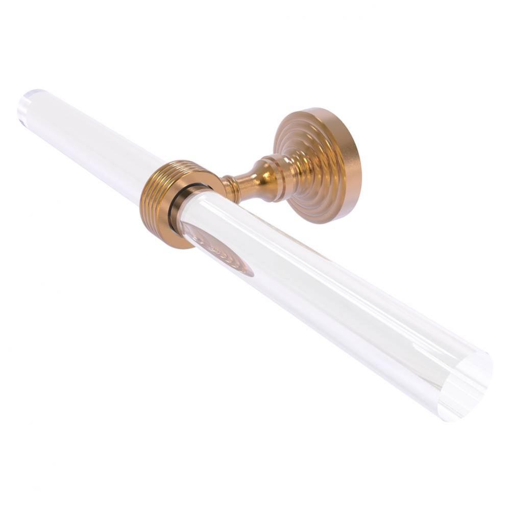 Pacific Grove Collection 2 Arm Guest Towel Holder with Grooved Accents - Brushed Bronze