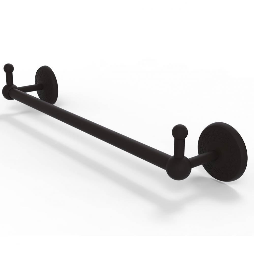 Prestige Monte Carlo Collection 18 Inch Towel Bar with Integrated Hooks