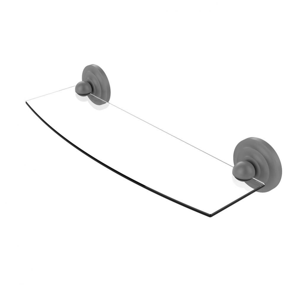 Prestige Que New Collection 18 Inch Glass Shelf