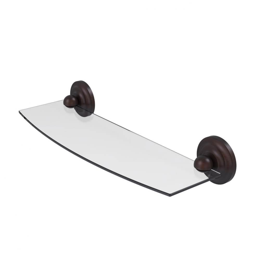 Prestige Que New Collection 18 Inch Glass Shelf
