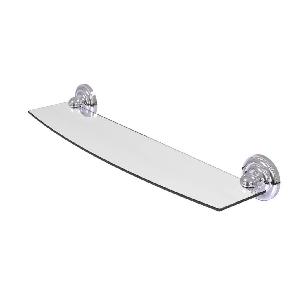 Prestige Que New Collection 24 Inch Glass Shelf