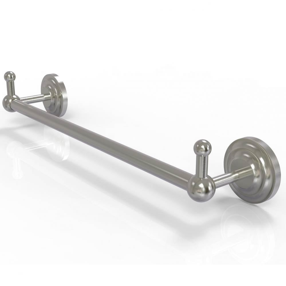 Prestige Que New Collection 24 Inch Towel Bar with Integrated Hooks