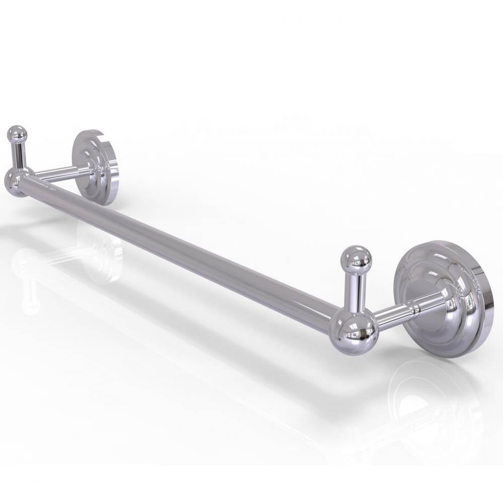 Prestige Que New Collection 36 Inch Towel Bar with Integrated Hooks