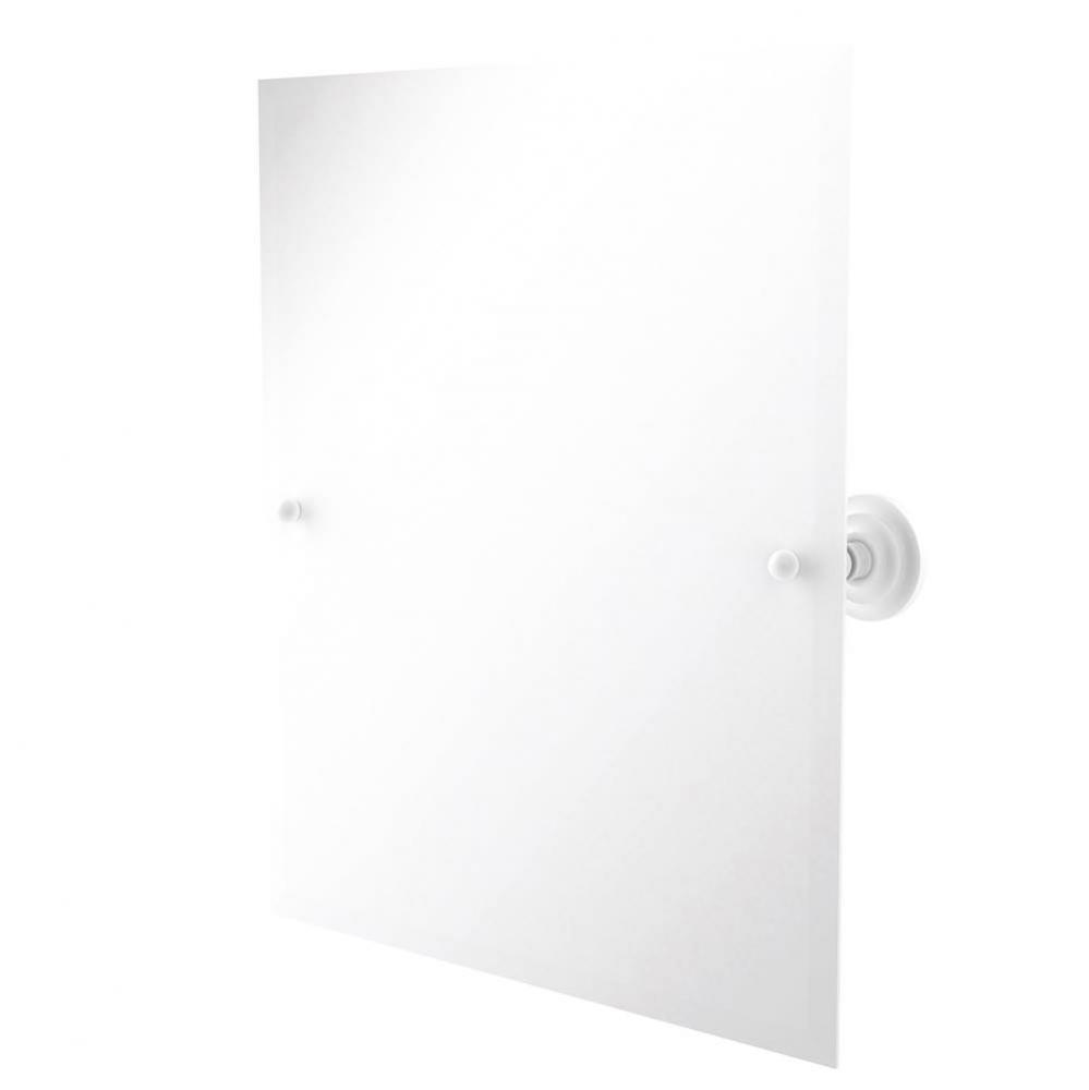 Frameless Rectangular Tilt Mirror with Beveled Edge