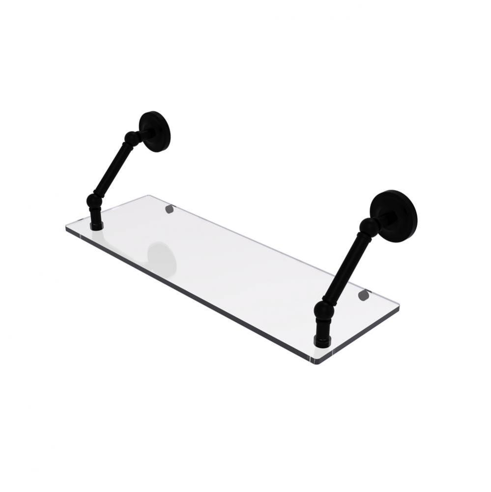 Prestige Regal Collection 24 Inch Floating Glass Shelf