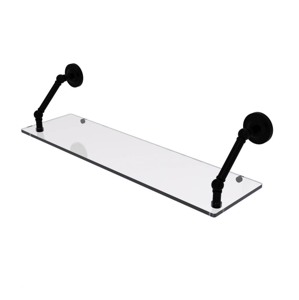 Prestige Regal Collection 30 Inch Floating Glass Shelf