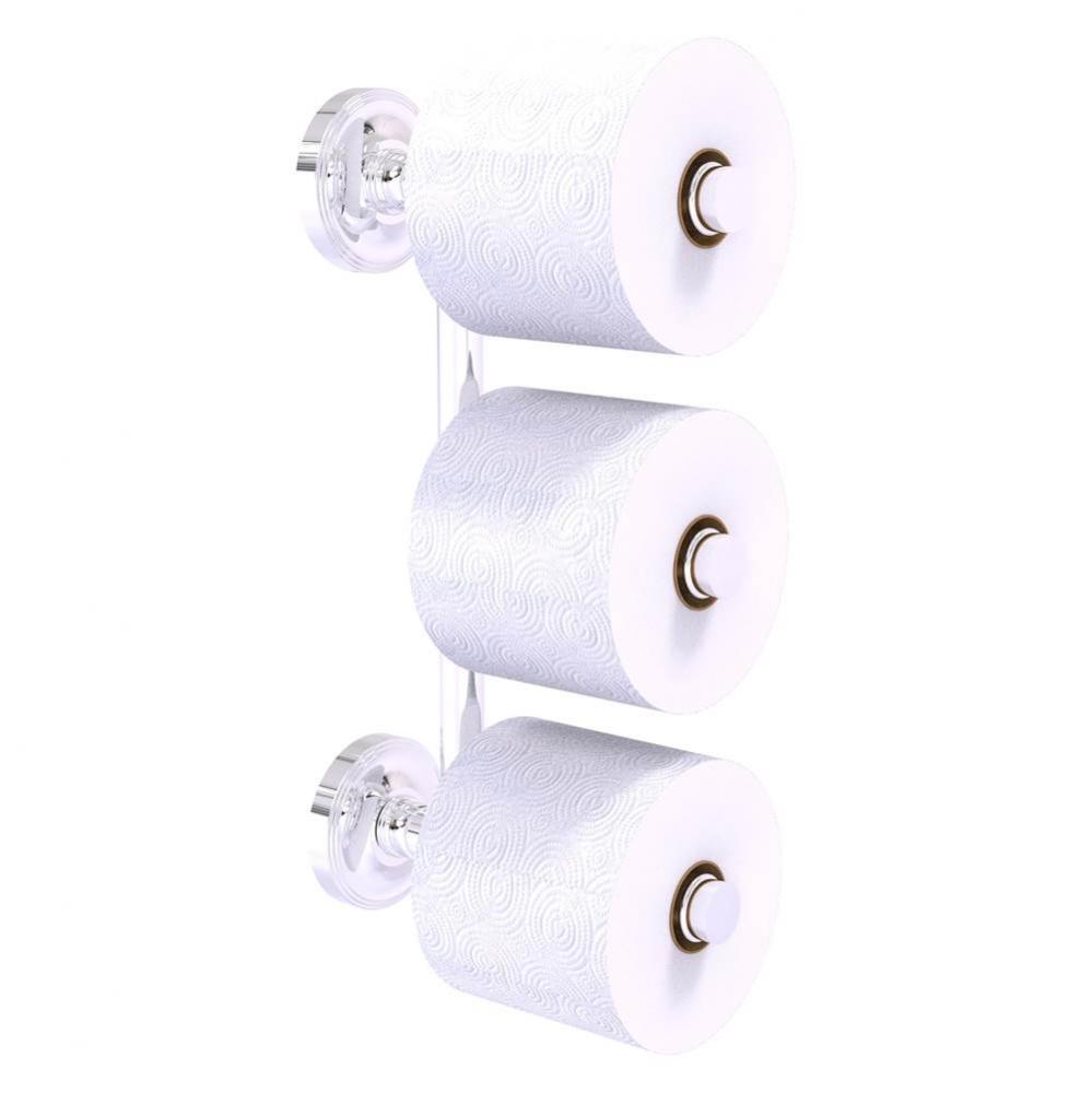 Prestige Regal Collection 3 Roll Reserve Roll Toilet Paper Holder - Polished Chrome