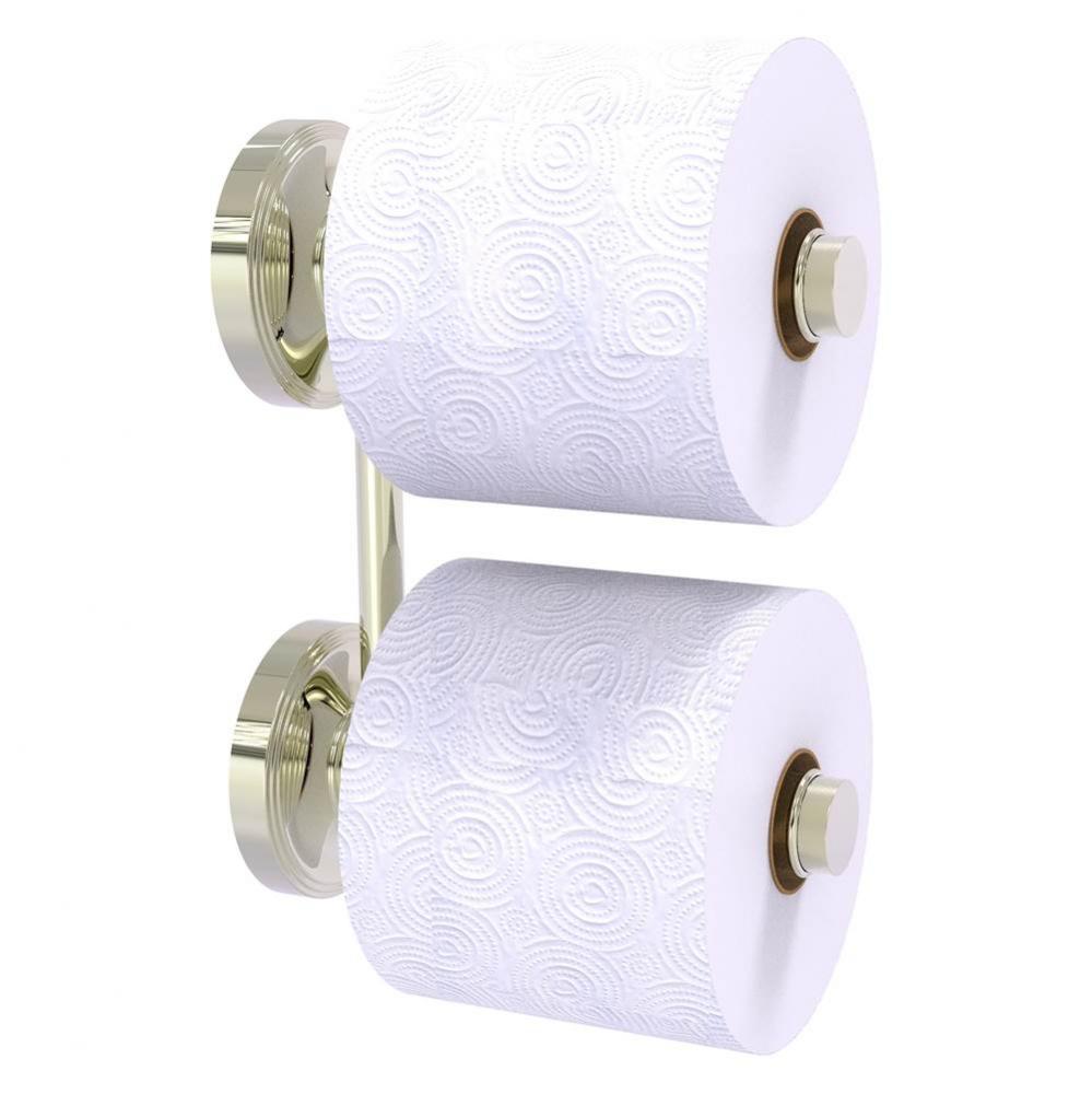 Prestige Regal Collection 2 Roll Reserve Roll Toilet Paper Holder - Polished Nickel