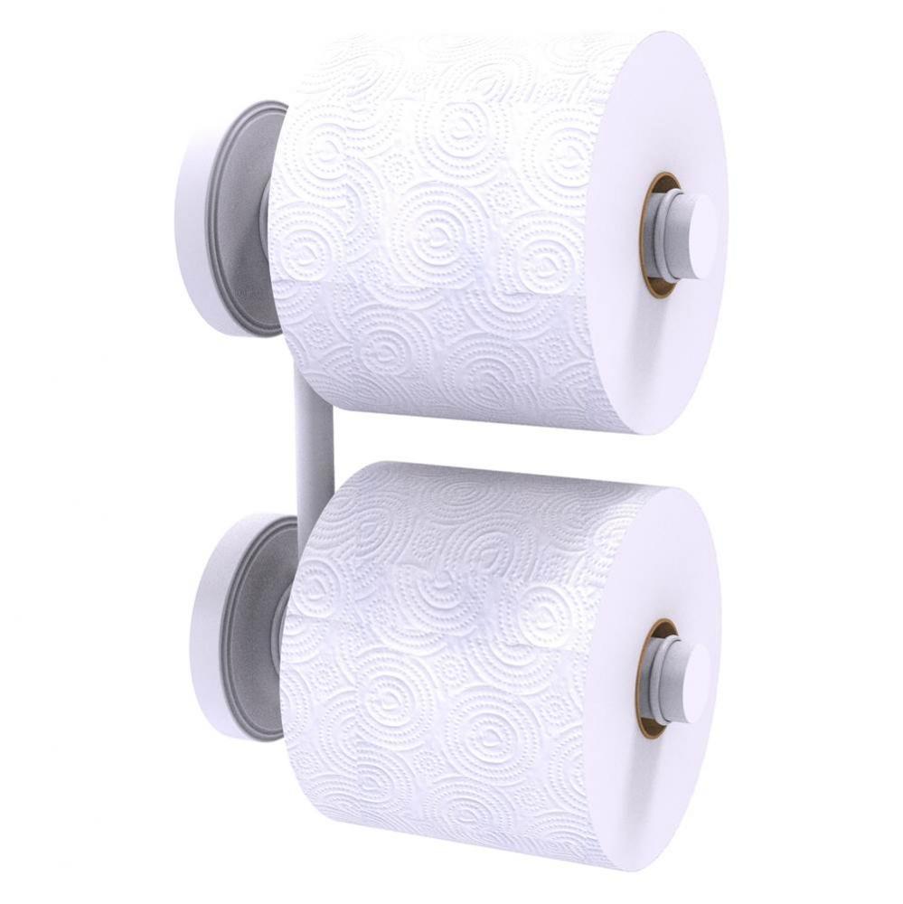 Prestige Regal Collection 2 Roll Reserve Roll Toilet Paper Holder - Matte White