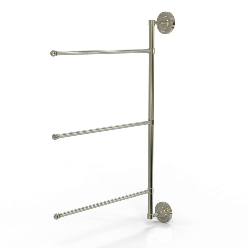 Prestige Regal Collection 3 Swing Arm Vertical 28 Inch Towel Bar