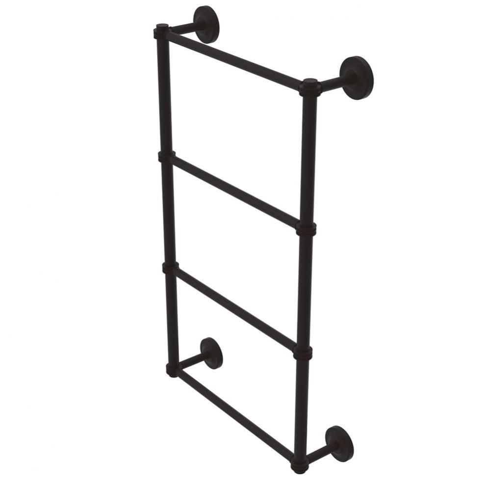 Prestige Regal Collection 4 Tier 30 Inch Ladder Towel Bar with Dotted Detail