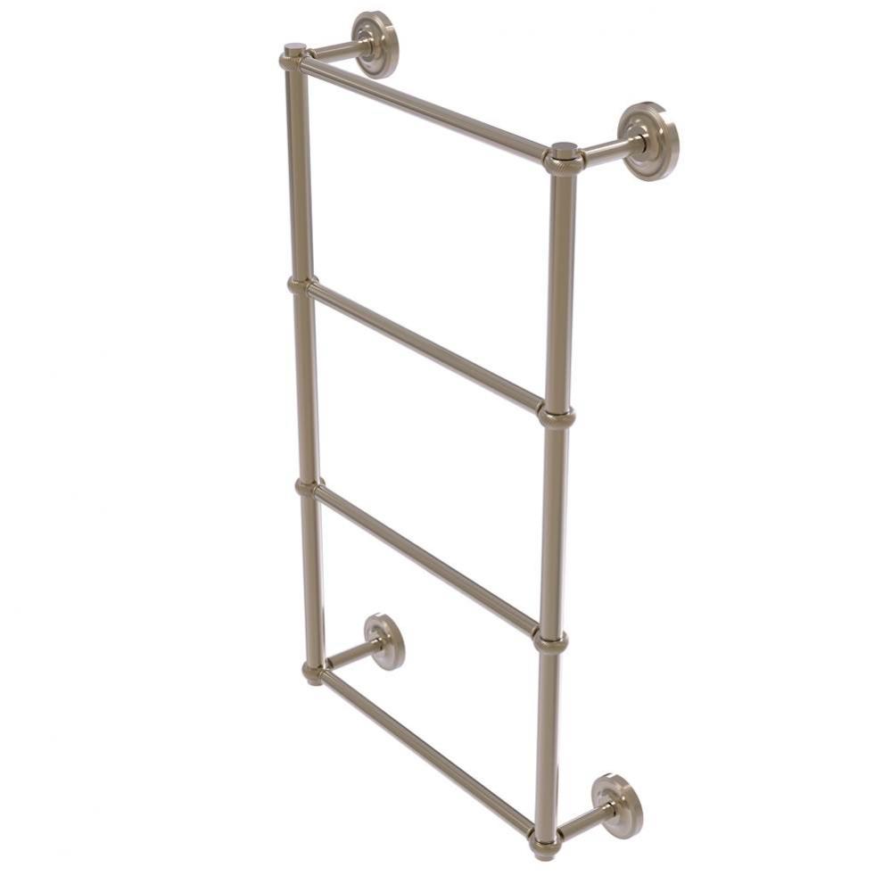 Prestige Regal Collection 4 Tier 30 Inch Ladder Towel Bar with Twisted Detail