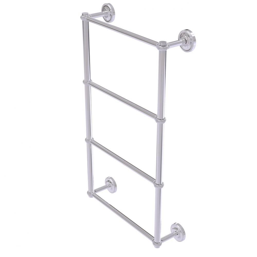Prestige Regal Collection 4 Tier 36 Inch Ladder Towel Bar with Twisted Detail