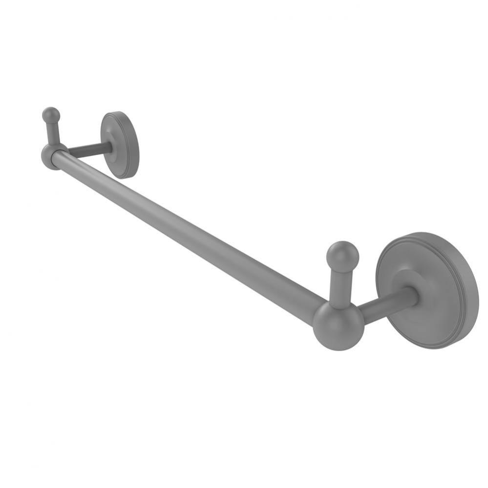 Prestige Regal Collection 24 Inch Towel Bar with Integrated Hooks