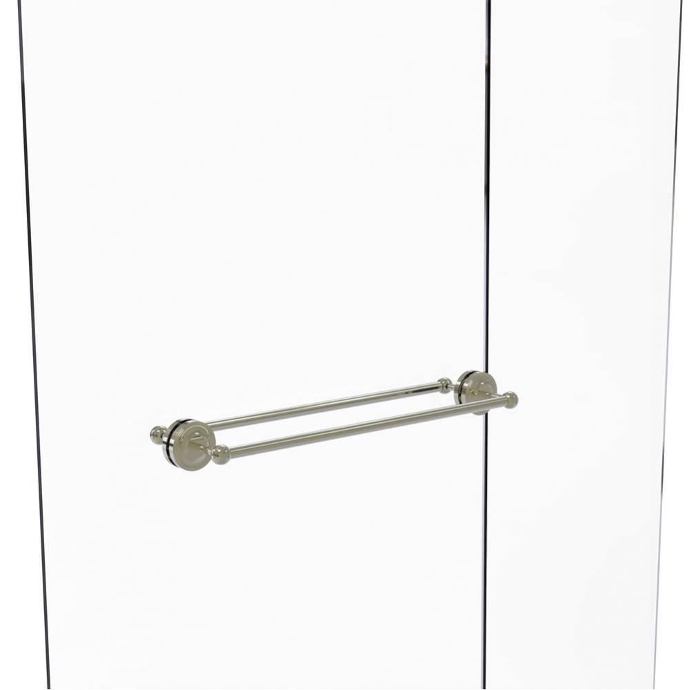 Prestige Regal Collection 24 Inch Back to Back Shower Door Towel Bar