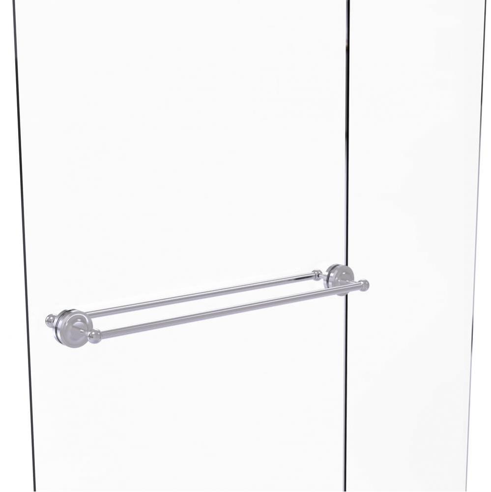 Prestige Regal Collection 30 Inch Back to Back Shower Door Towel Bar