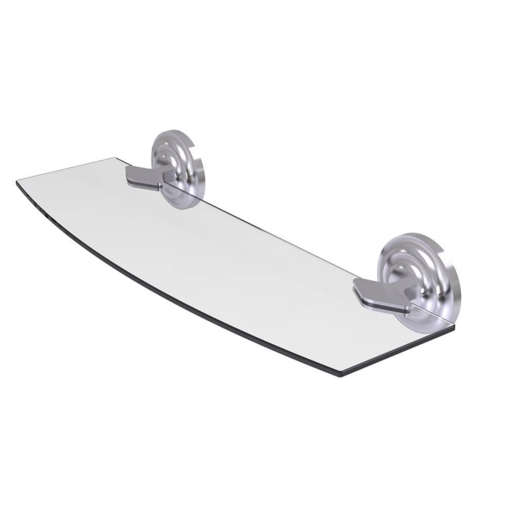 Que New Collection 18 Inch Glass Shelf
