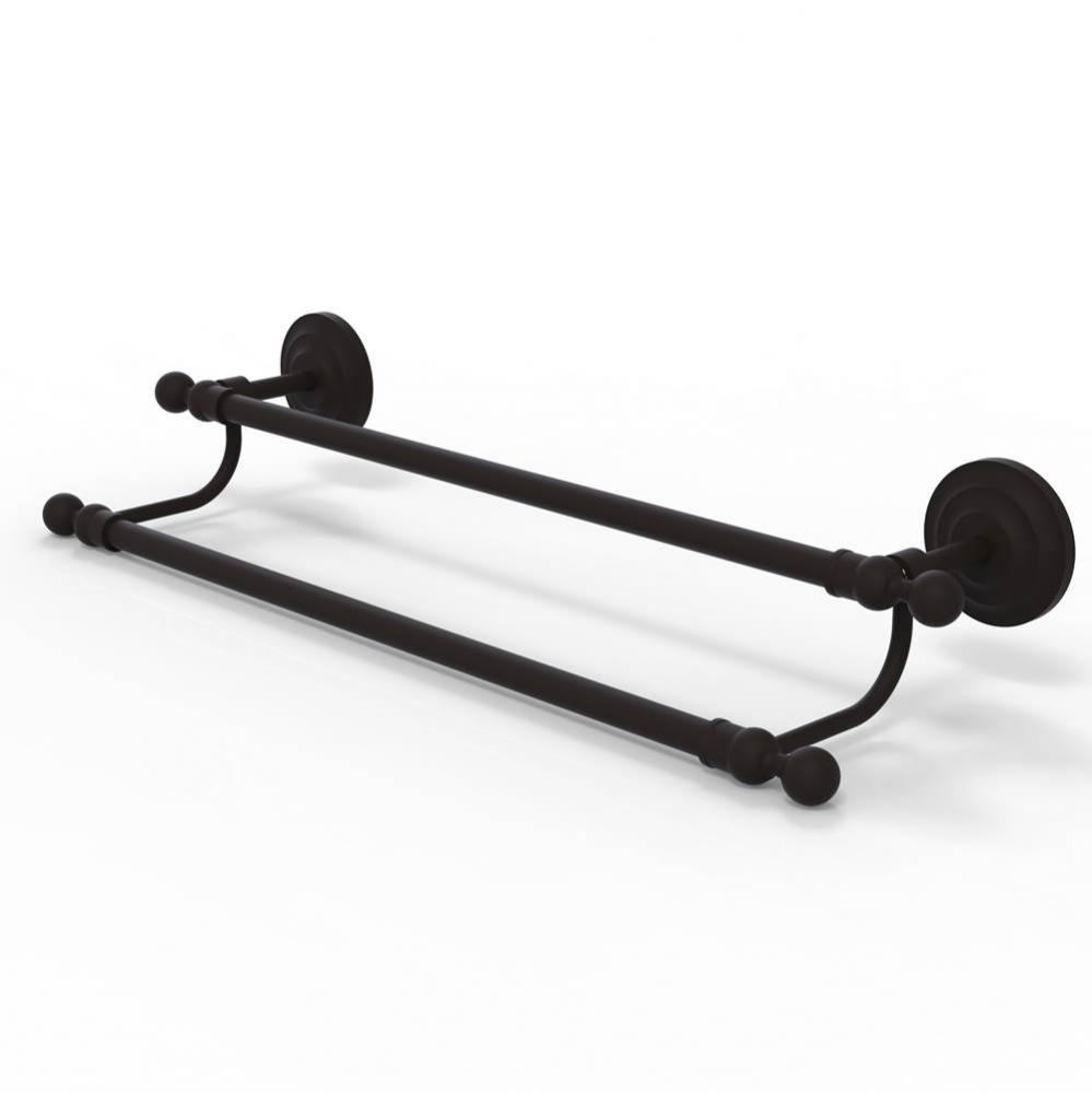 Que New Collection 30 Inch Double Towel Bar