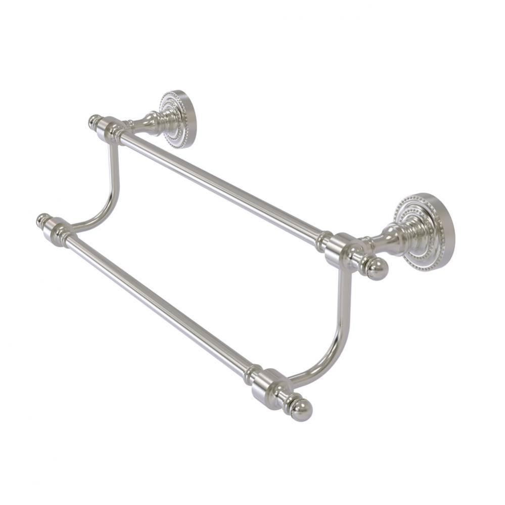 Retro Dot Collection 36 Inch Double Towel Bar