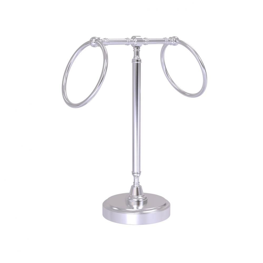 Vanity Top 2 Towel Ring Guest Towel Holder