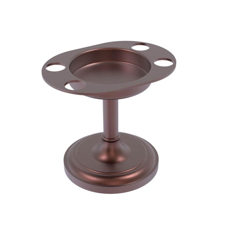 Vanity Top Tumbler and Toothbrush Holder