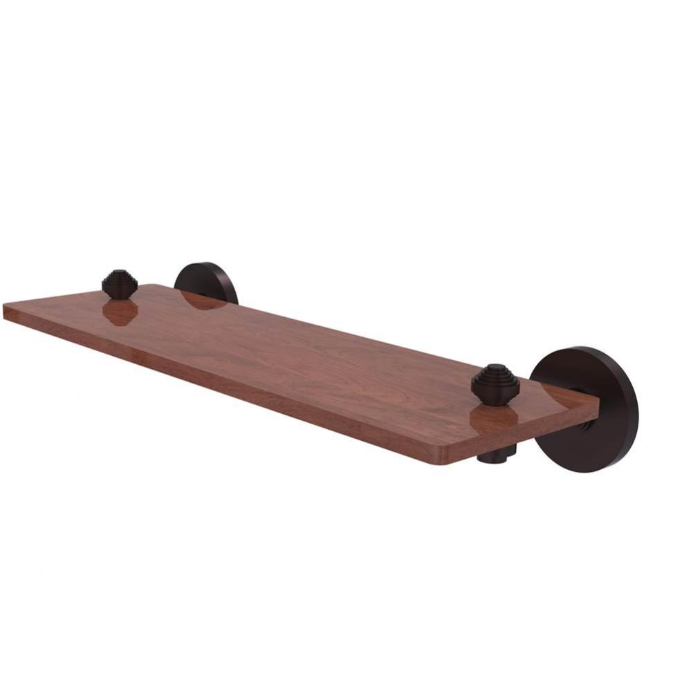 South Beach Collection 16 Inch Solid IPE Ironwood Shelf