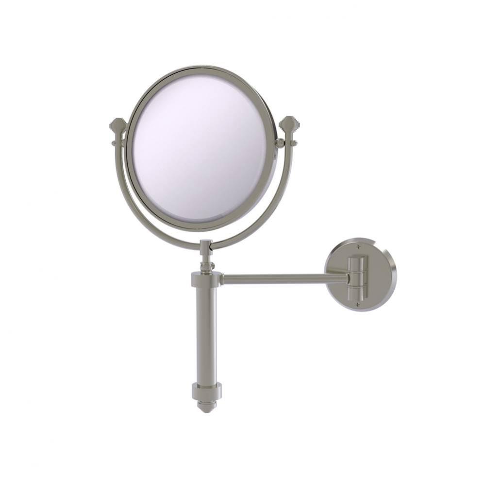 Southbeach Collection Wall Mounted Make-Up Mirror 8 Inch Diameter with 5X Magnification