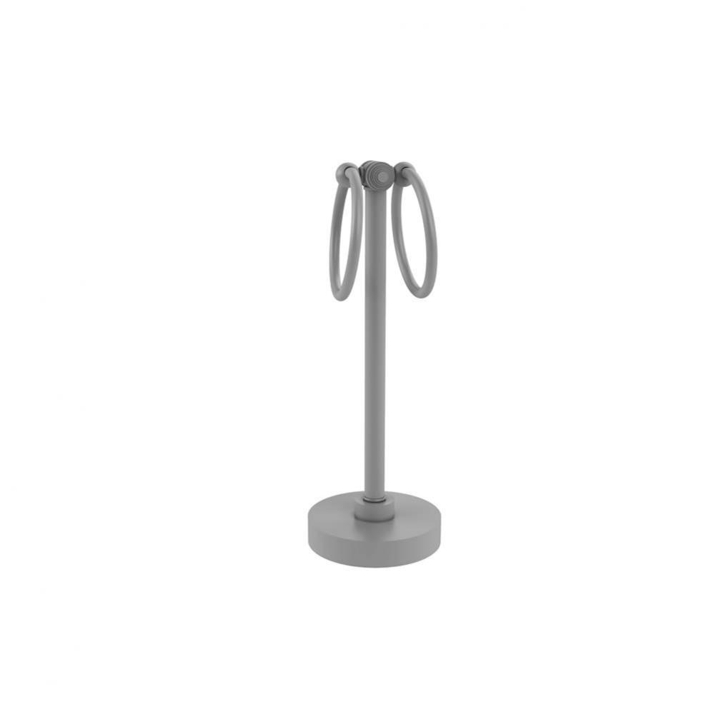 Southbeach Collection Vanity Top 2 Towel Ring Guest Towel Holder