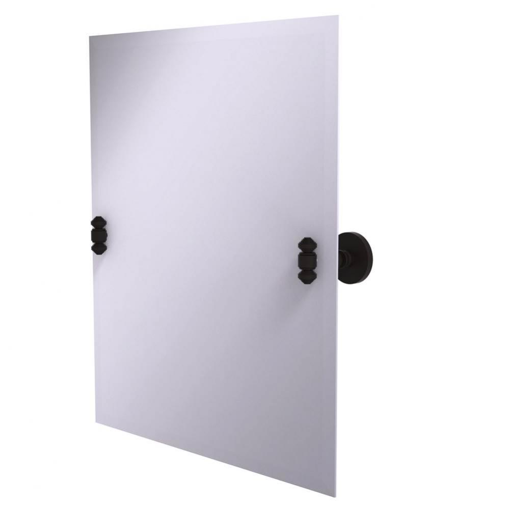 Frameless Rectangular Tilt Mirror with Beveled Edge