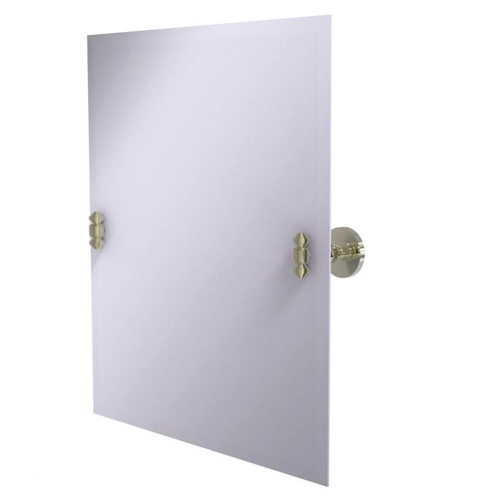 Frameless Rectangular Tilt Mirror with Beveled Edge