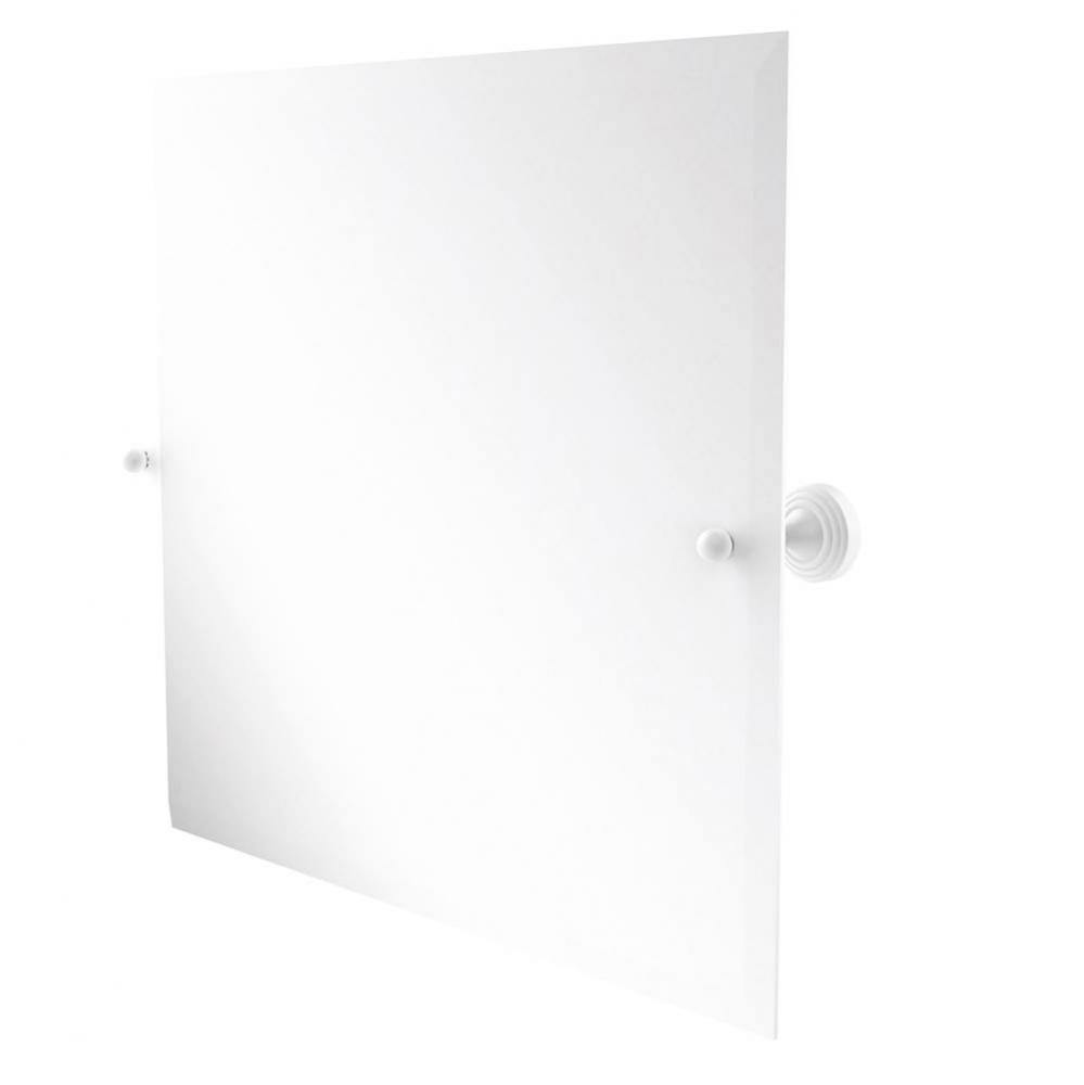 Sag Harbor Collection Frameless Rectangular Tilt Mirror with Beveled Edge