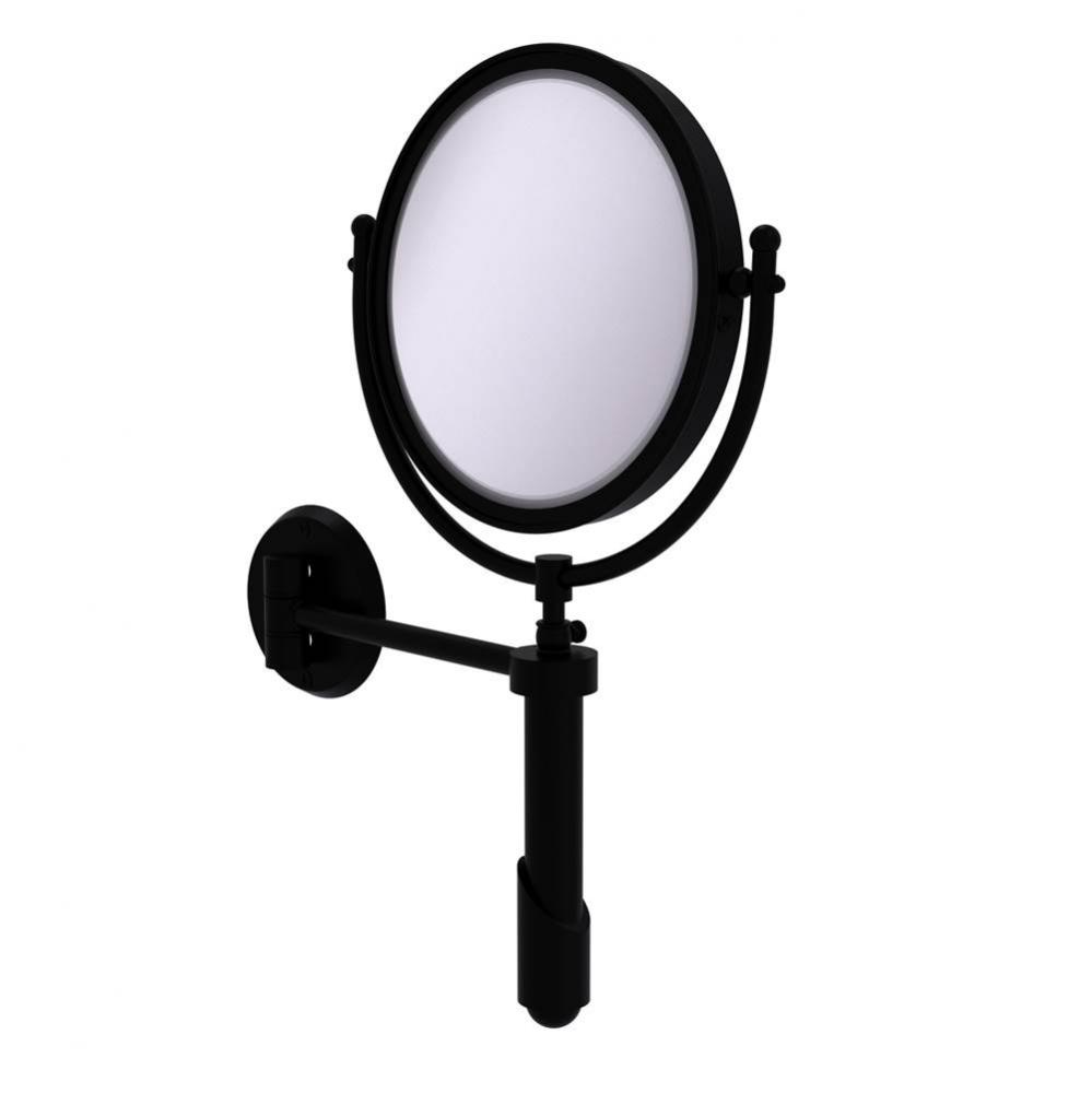 Soho Collection Wall Mounted Make-Up Mirror 8 Inch Diameter with 3X Magnification