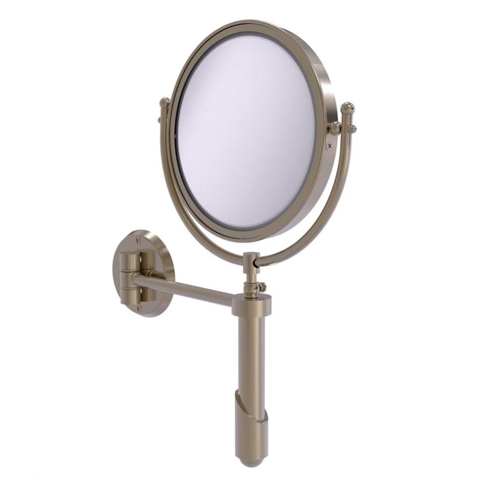 Soho Collection Wall Mounted Make-Up Mirror 8 Inch Diameter with 5X Magnification