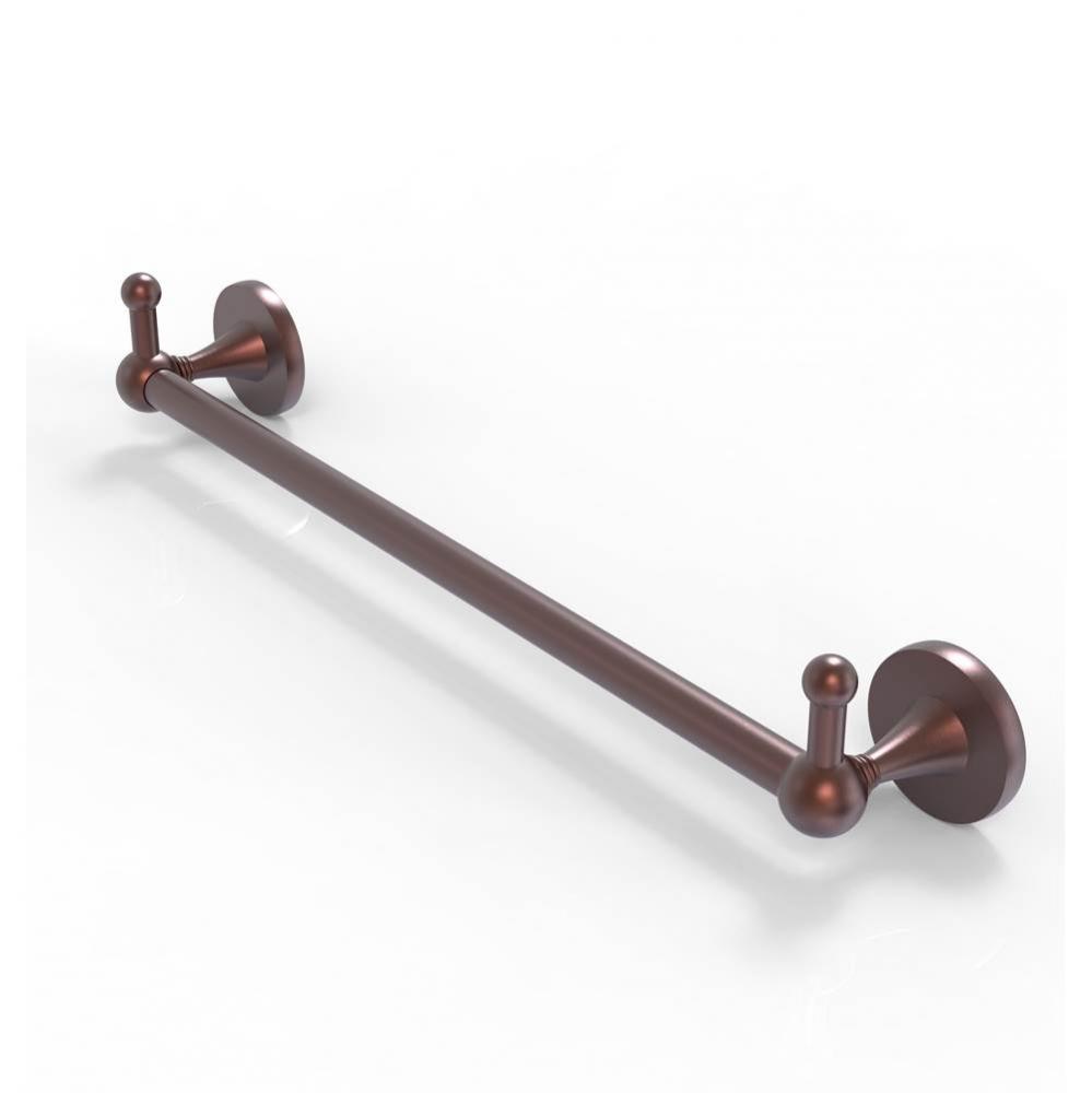 Shadwell Collection 18 Inch Towel Bar with Integrated Hooks