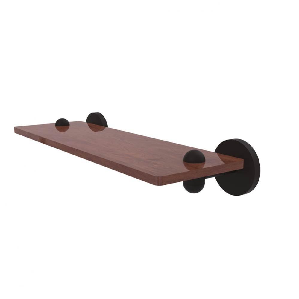 Tango Collection 16 Inch Solid IPE Ironwood Shelf