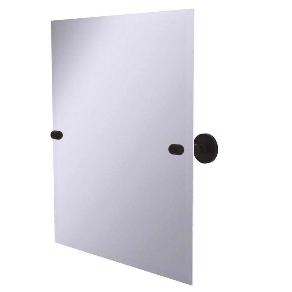 Frameless Rectangular Tilt Mirror with Beveled Edge