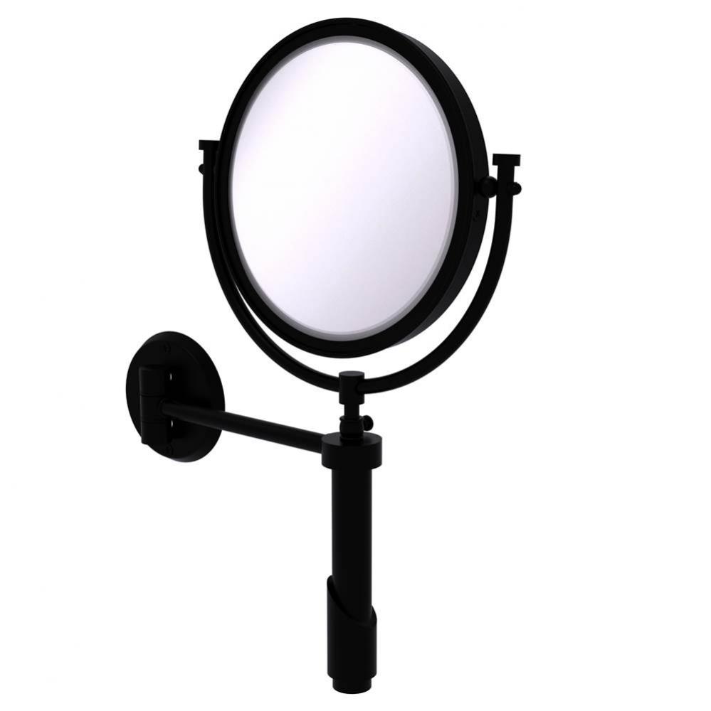 Tribecca Collection Wall Mounted Make-Up Mirror 8 Inch Diameter with 3X Magnification