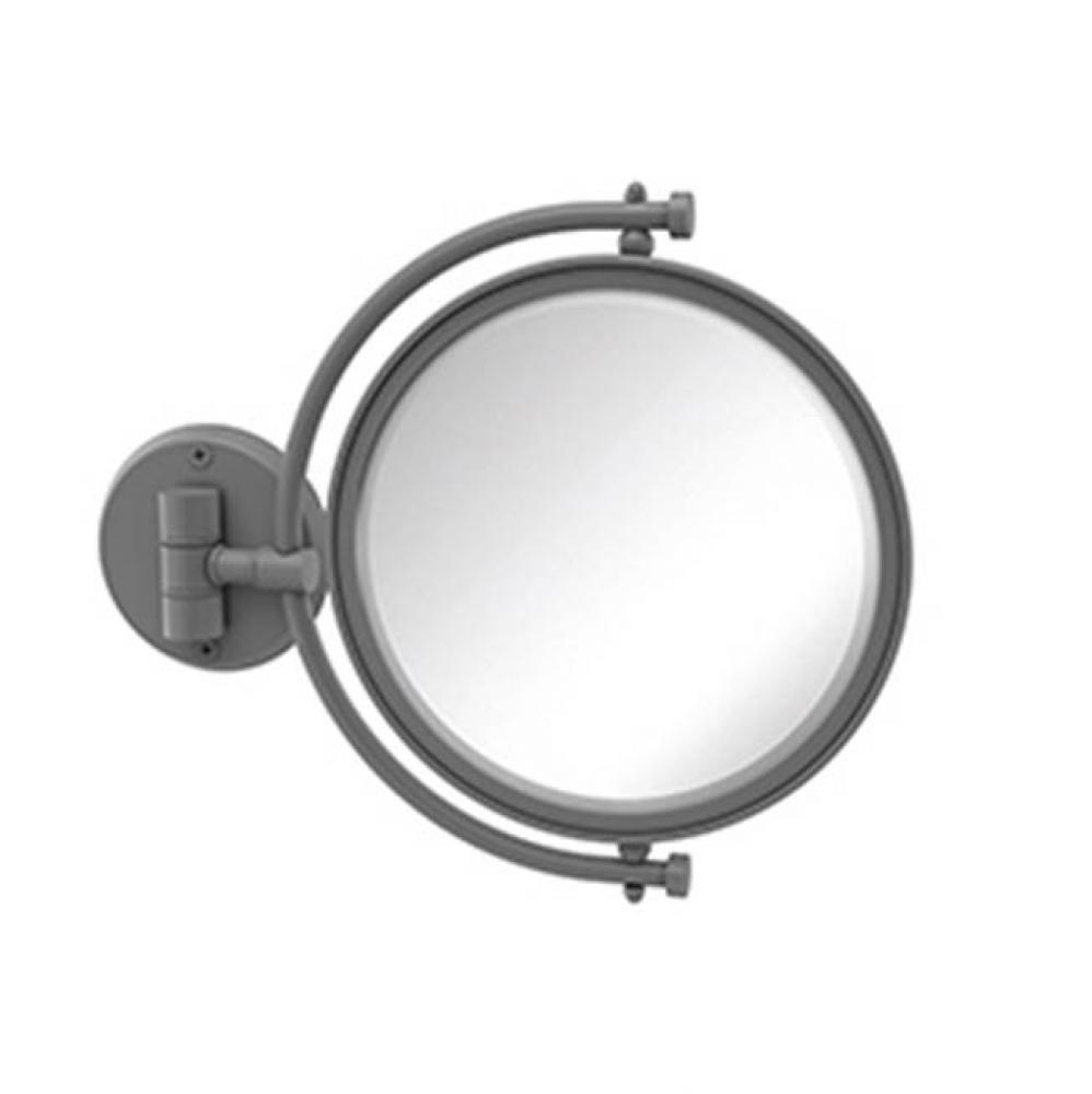 8 Inch Wall Mounted Make-Up Mirror 4X Magnification