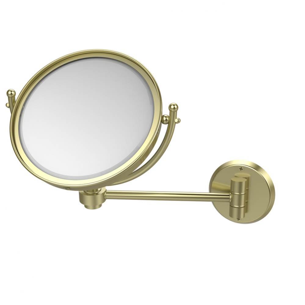 8 Inch Wall Mounted Make-Up Mirror 2X Magnification