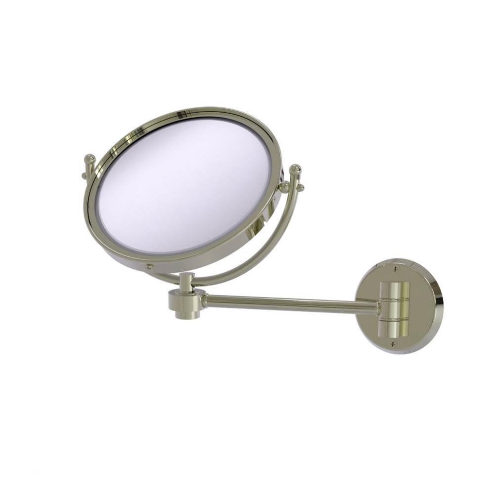 8 Inch Wall Mounted Make-Up Mirror 3X Magnification