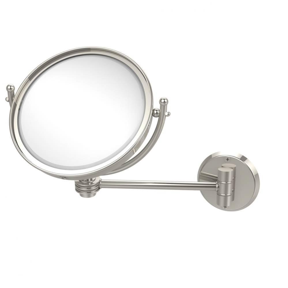 8 Inch Wall Mounted Make-Up Mirror 3X Magnification