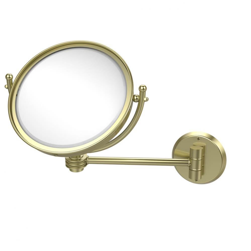 8 Inch Wall Mounted Make-Up Mirror 3X Magnification