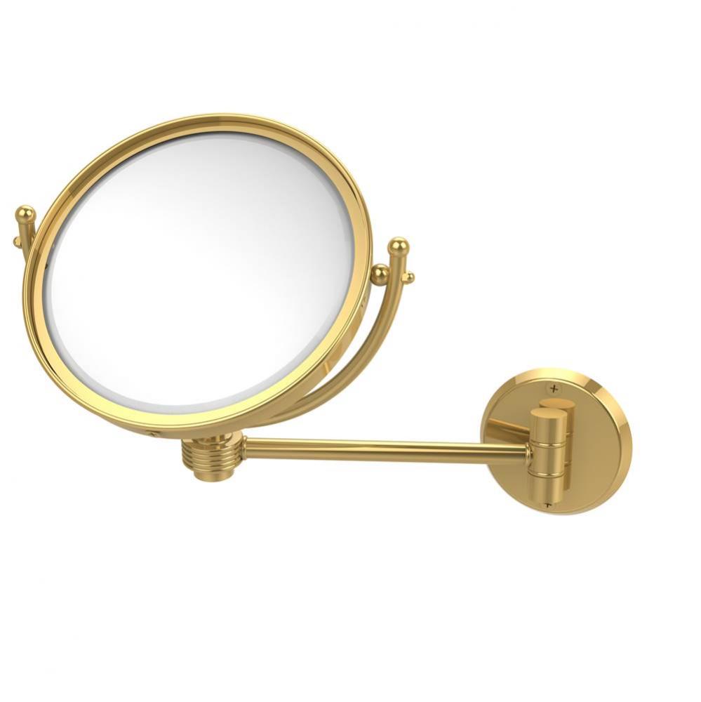 8 Inch Wall Mounted Make-Up Mirror 3X Magnification