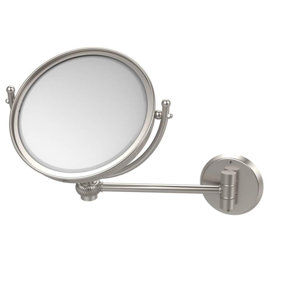 8 Inch Wall Mounted Make-Up Mirror 5X Magnification