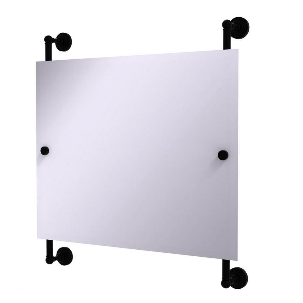 Waverly Place Landscape Rectangular Frameless Rail Mounted Mirror