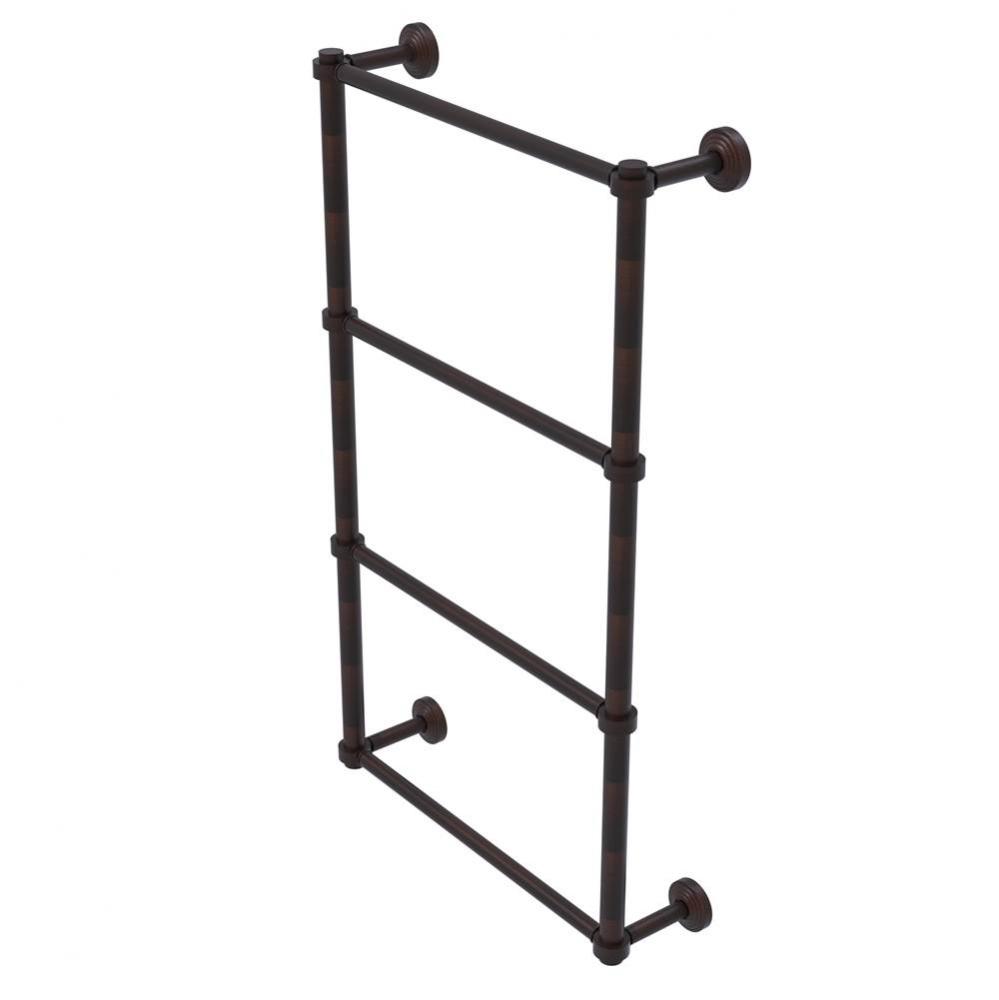 Waverly Place Collection 4 Tier 30 Inch Ladder Towel Bar