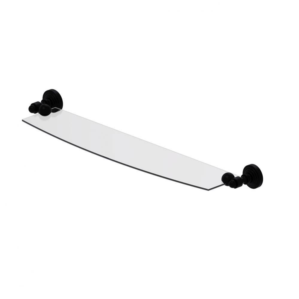 Waverly Place 24 Inch Glass Shelf