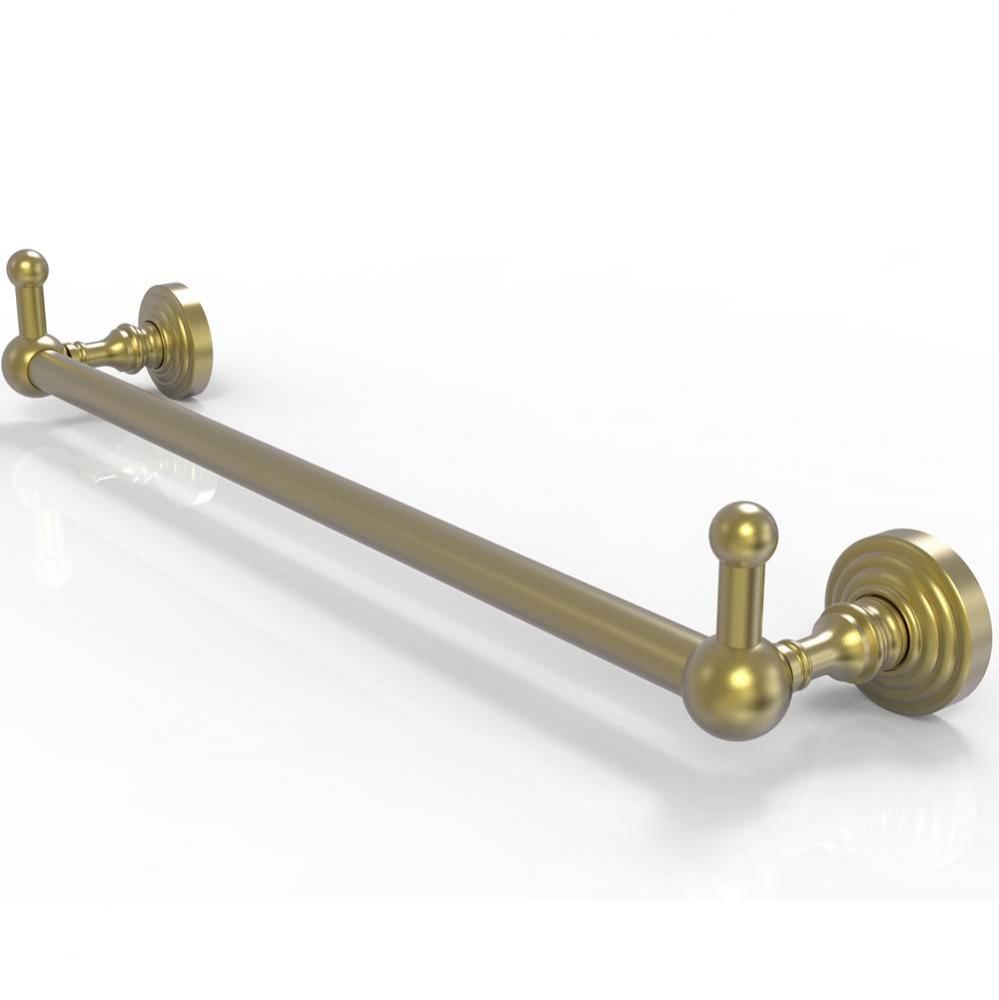 Waverly Place Collection 24 Inch Towel Bar with Integrated Hooks